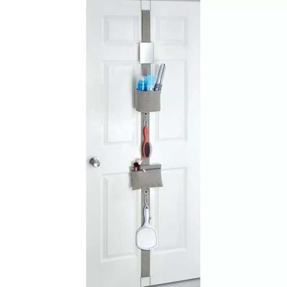 NEW Over Door Adjustable Closet Storage Organizer| Bathroom Closet - Picture 10 of 16